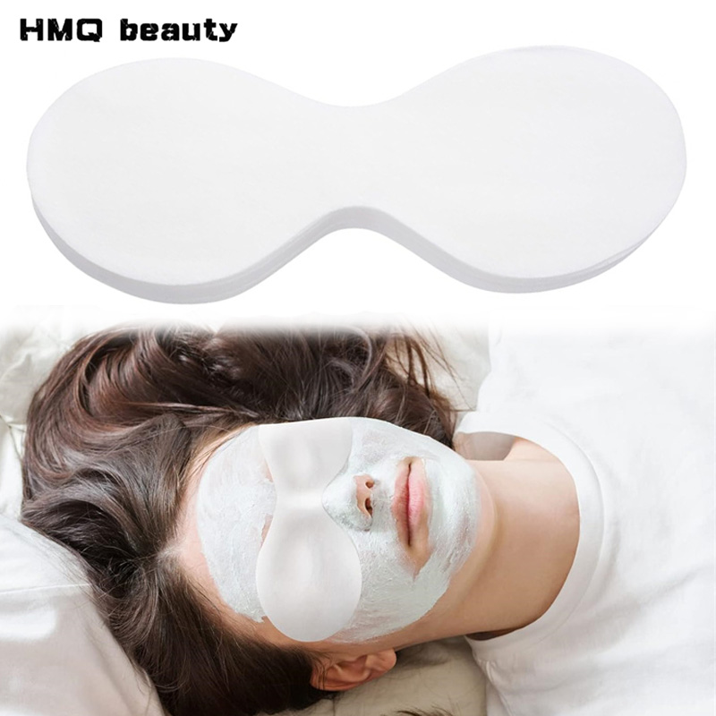 Skincare Finally Found You - 1000/500 個綿アイマスク紙使い捨て DIY 天然綿アイペーパー必須製品極薄アイパッドスキンケアツール