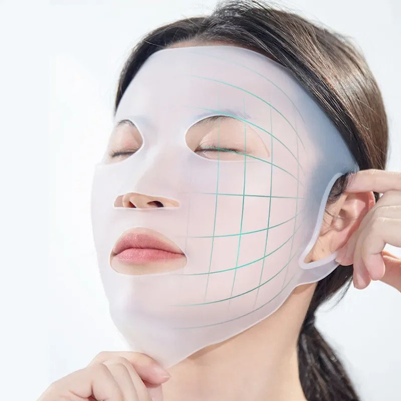 Skincare Finally Found You - 3D シリコーンマスク顔女性スキンケアツールぶら下げ耳フェイスマスクゲルシート再利用可能なリフティング抗しわ引き締め耳固定ツール