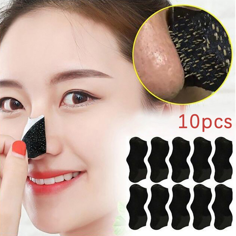 Skincare Finally Found You - 10枚入り 男女兼用 黒ずみ除去マスク 鼻パック 毛穴ケア 黒ずみ除去シール