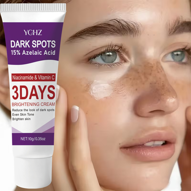 Skincare Vitamin C - シミを薄くし、肌を明るくするクリーム - ナイアシンアミド、ヒアルロン酸、ビタミンC配合 - シミを薄くするために特別に開発 -