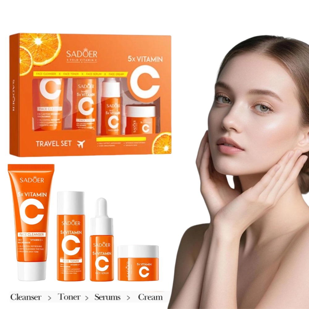 SADOER 4 個フェイスクリーム保湿引き締めエッセンス血 - Skincare Vitamin C のレビューと価格