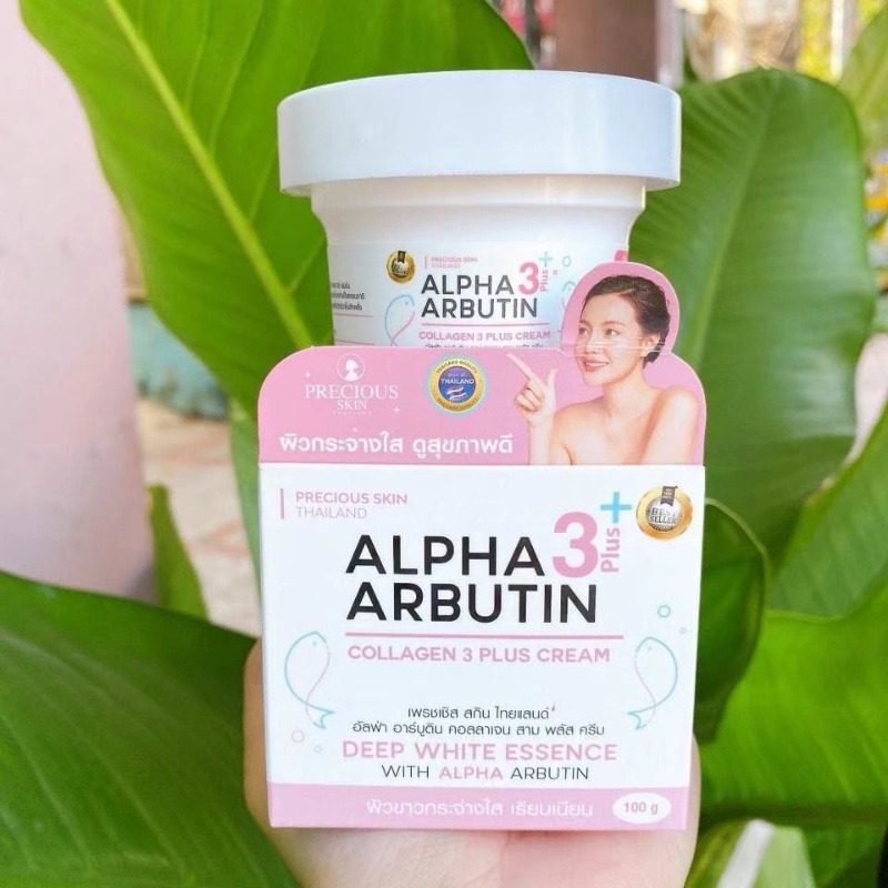 タイ アルファ3プラス アルブチン コラーゲン ボディローシ - Alpha Arbutin Serum のレビューと価格