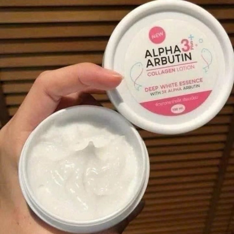 タイ アルファ3プラス アルブチン コラーゲン ボディローシ - Alpha Arbutin Serum のレビューと価格