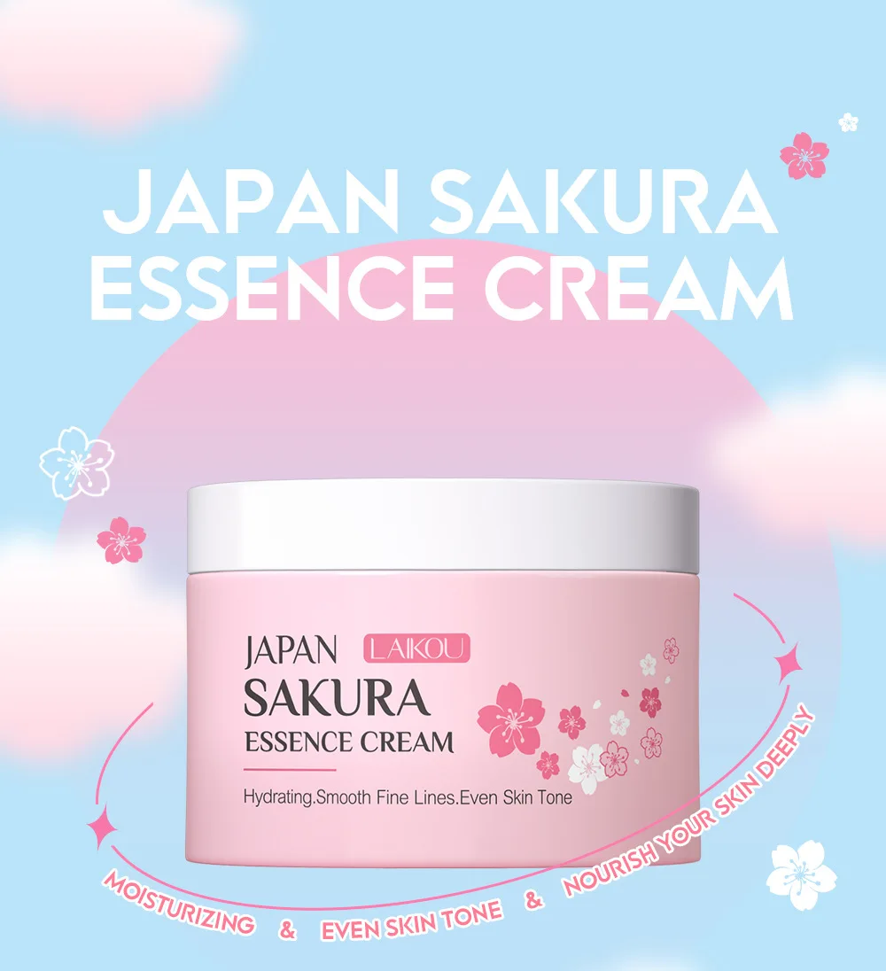LAIKOU 日本桜エッセンスクリーム 保湿スムースファイン - Skincare Vitamin C のレビューと価格