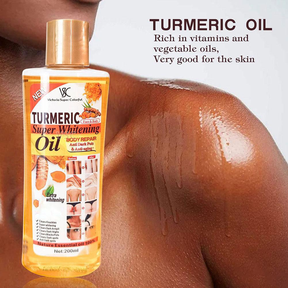 ターメリック スーパーホワイトニングオイル 200ml |  - Alpha Arbutin Serum のレビューと価格