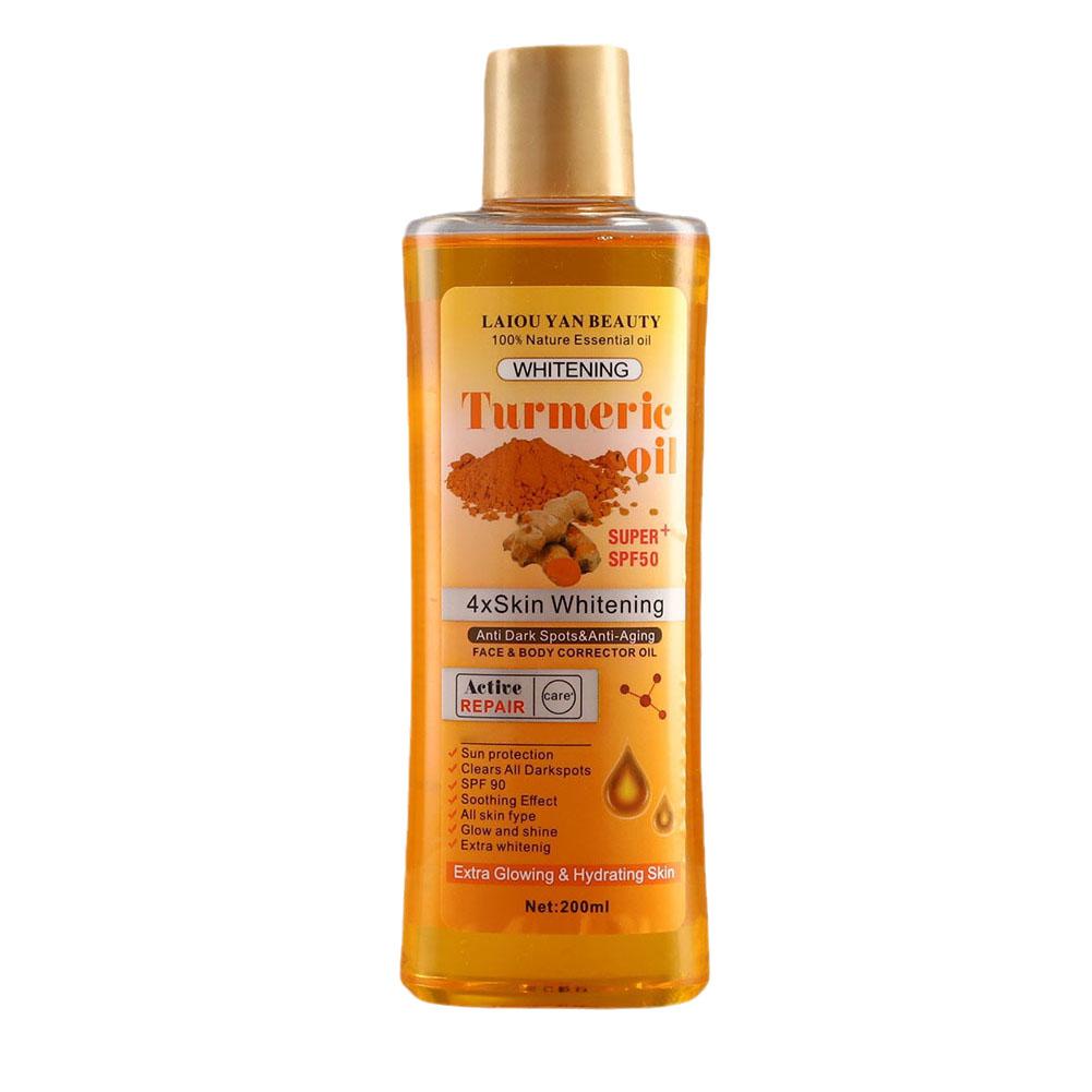 ターメリックエッセンシャルオイルフェイシャルボディマッサージ - Alpha Arbutin Serum のレビューと価格