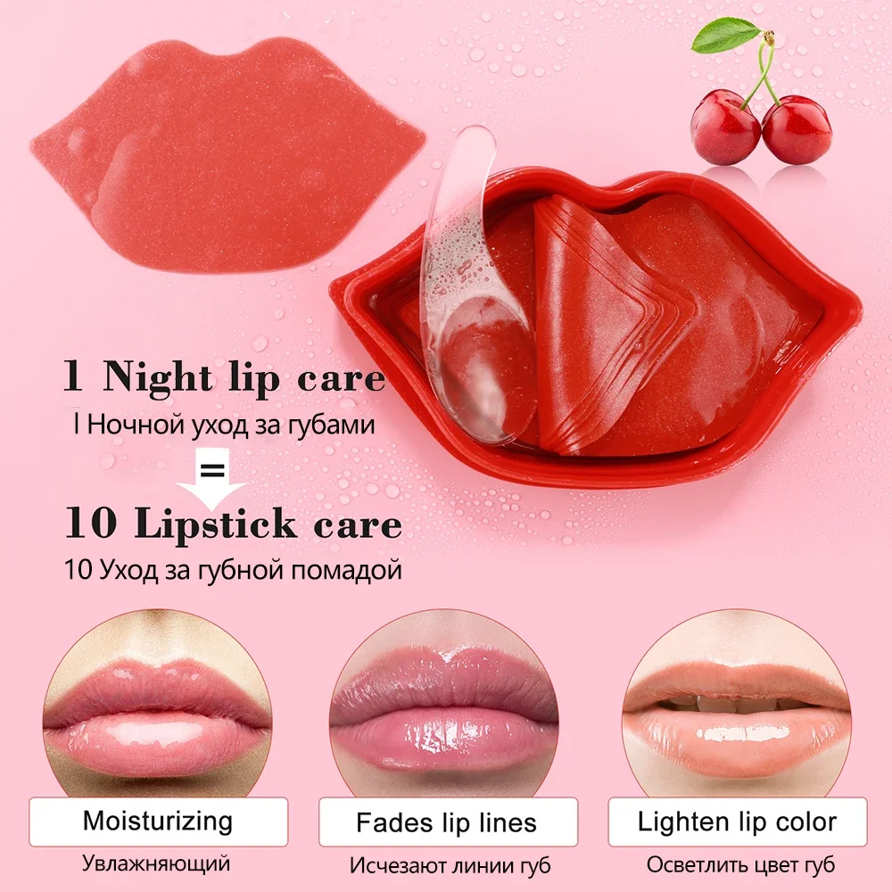 ビタミンC保湿スキンケアリップマスク、唇のしわを軽減、肌の修 - Skincare Vitamin C のレビューと価格