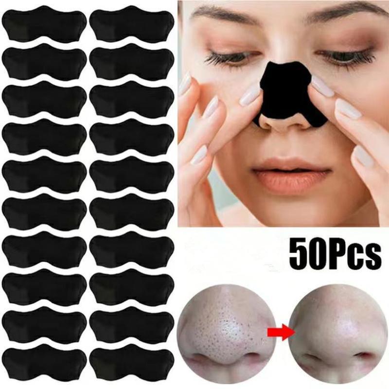 50枚入り 鼻の黒ずみ除去マスク 毛穴縮小トリートメントステ - Skincare Finally Found You のレビューと価格
