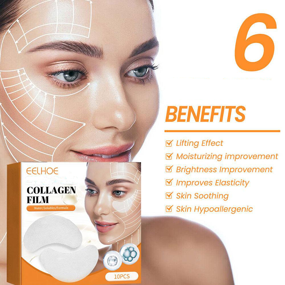 5 ボックスコラーゲン可溶性パッチフィルム抗しわ除去くまフェ - Skincare Finally Found You のレビューと価格